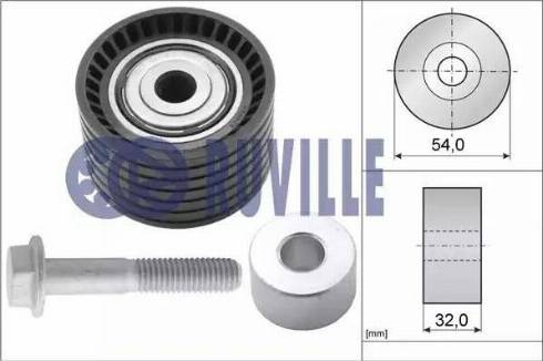 Ruville 55633 - Umlenk / Führungsrolle, Zahnriemen alexcarstop-ersatzteile.com