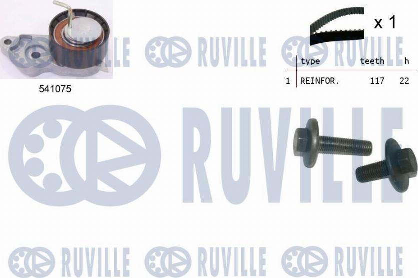 Ruville 550064 - Zahnriemensatz alexcarstop-ersatzteile.com