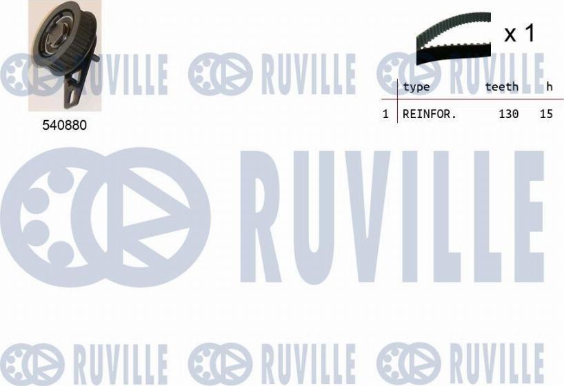 Ruville 550309 - Zahnriemensatz alexcarstop-ersatzteile.com