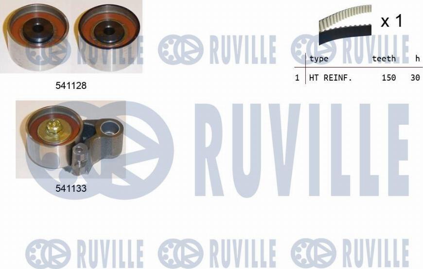 Ruville 550290 - Zahnriemensatz alexcarstop-ersatzteile.com