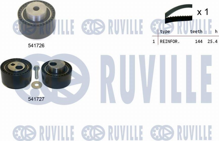 Ruville 550293 - Zahnriemensatz alexcarstop-ersatzteile.com