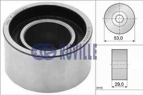 Ruville 55842 - Umlenk / Führungsrolle, Zahnriemen alexcarstop-ersatzteile.com