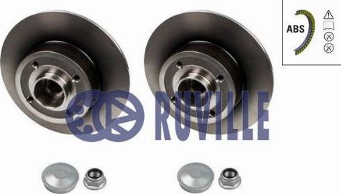 Ruville 5586BD - Bremsscheibe alexcarstop-ersatzteile.com