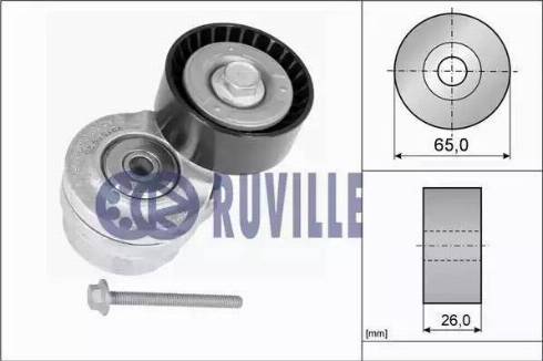 Ruville 55872 - Riemenspanner, Keilrippenriemen alexcarstop-ersatzteile.com