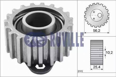 Ruville 55219 - Spannrolle, Zahnriemen alexcarstop-ersatzteile.com