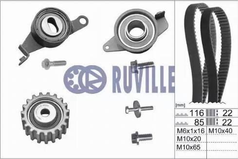 Ruville 5521470 - Zahnriemensatz alexcarstop-ersatzteile.com