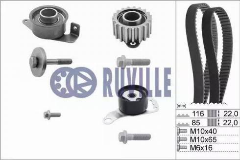 Ruville 5521471 - Zahnriemensatz alexcarstop-ersatzteile.com