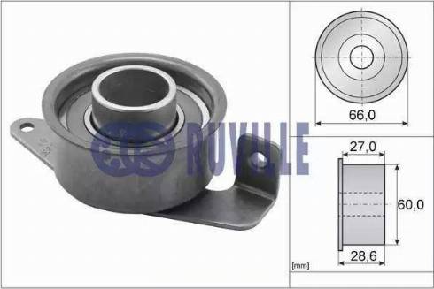 Ruville 55214 - Spannrolle, Zahnriemen alexcarstop-ersatzteile.com