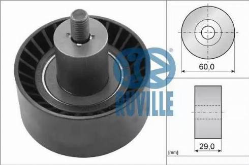 Ruville 55228 - Umlenk / Führungsrolle, Zahnriemen alexcarstop-ersatzteile.com