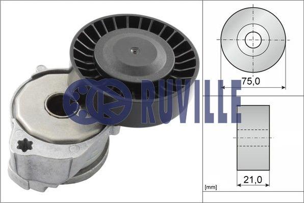 Ruville 56507 - Wasserpumpe alexcarstop-ersatzteile.com