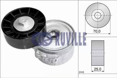 Ruville 56651 - Riemenspanner, Keilrippenriemen alexcarstop-ersatzteile.com