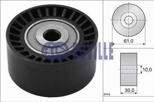 Ruville 56665 - Umlenk / Führungsrolle, Zahnriemen alexcarstop-ersatzteile.com