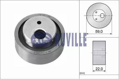 Ruville 56600 - Spannrolle, Zahnriemen alexcarstop-ersatzteile.com