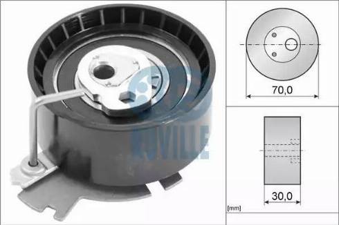 Ruville 56638 - Spannrolle, Zahnriemen alexcarstop-ersatzteile.com