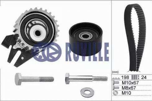 Ruville 5603679 - Zahnriemensatz alexcarstop-ersatzteile.com