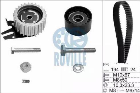 Ruville 5603670 - Zahnriemensatz alexcarstop-ersatzteile.com