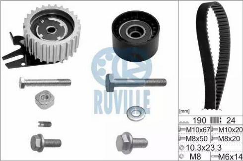 Ruville 5603677 - Zahnriemensatz alexcarstop-ersatzteile.com