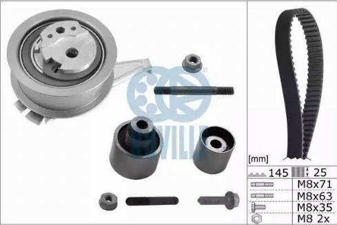 Ruville 5639070 - Zahnriemensatz alexcarstop-ersatzteile.com