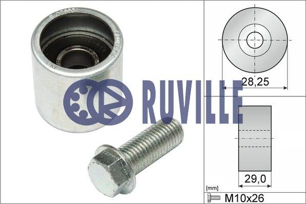 Ruville 56383 - Wasserpumpe alexcarstop-ersatzteile.com