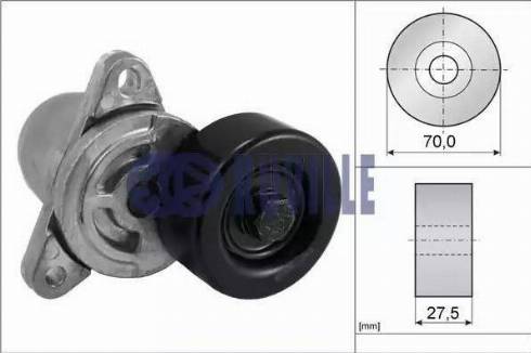 Ruville 58414 - Riemenspanner, Keilrippenriemen alexcarstop-ersatzteile.com