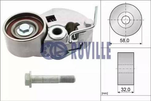 Ruville 58432 - Spannrolle, Zahnriemen alexcarstop-ersatzteile.com