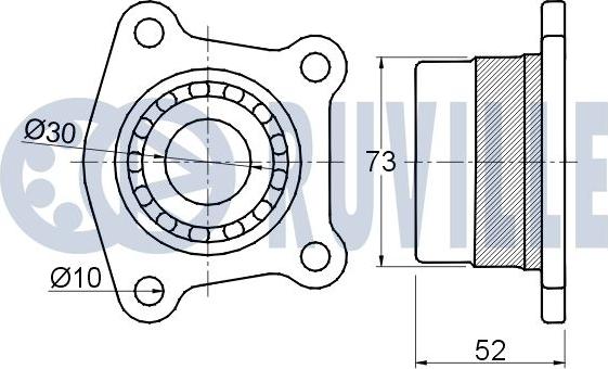 Ruville 220204 - Radlagersatz alexcarstop-ersatzteile.com