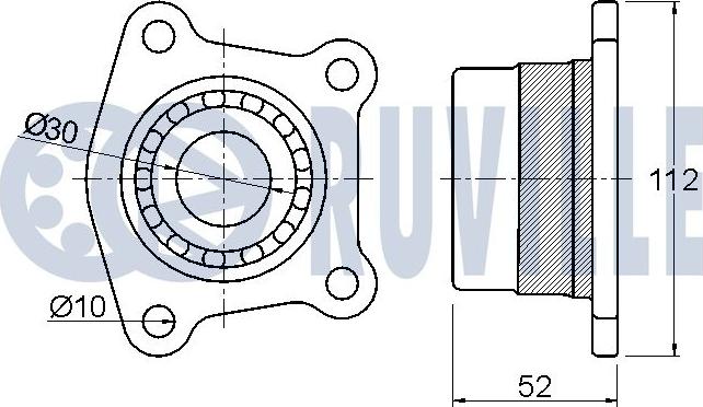 Ruville 220705 - Radlagersatz alexcarstop-ersatzteile.com