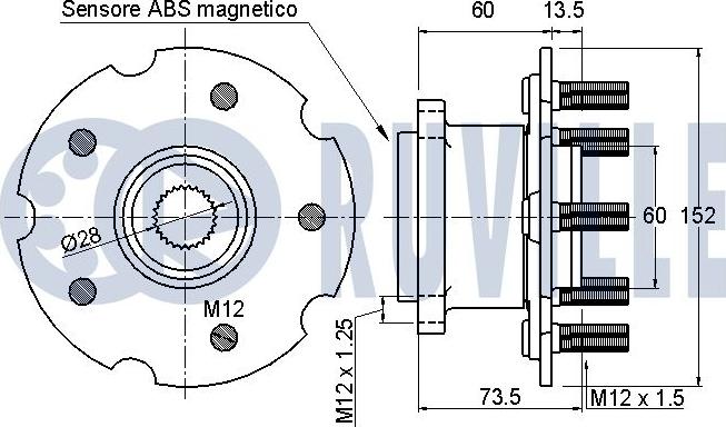 Ruville 221453 - Radlagersatz alexcarstop-ersatzteile.com