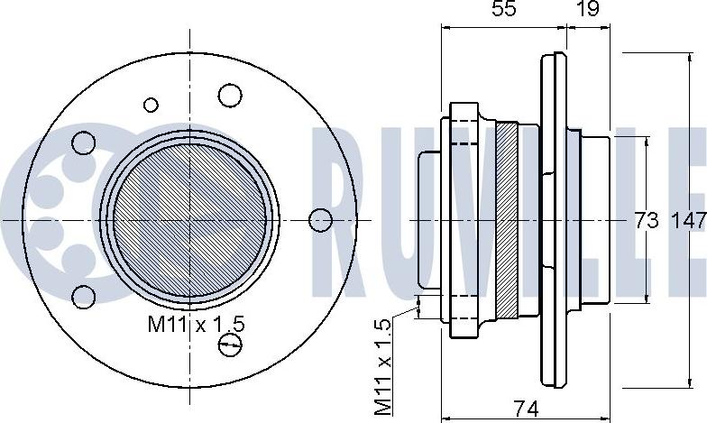 Ruville 221188 - Radlagersatz alexcarstop-ersatzteile.com