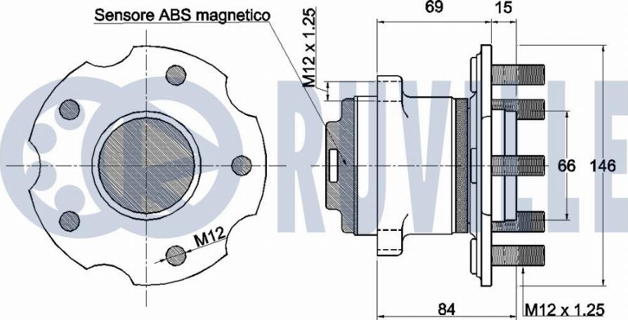 Ruville 221753 - Radlagersatz alexcarstop-ersatzteile.com