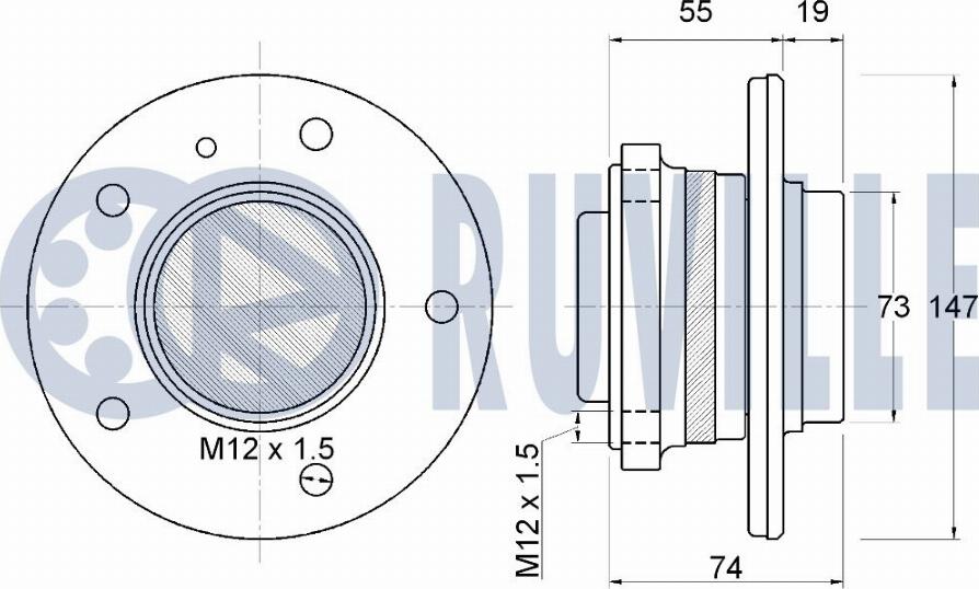 Ruville 221764 - Radlagersatz alexcarstop-ersatzteile.com