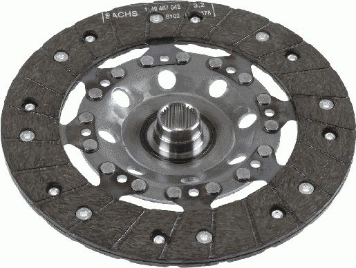 SACHS 1 864 000 084 - Kupplungsscheibe alexcarstop-ersatzteile.com