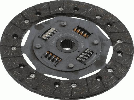 SACHS 1878 600 827 - Kupplungsscheibe alexcarstop-ersatzteile.com