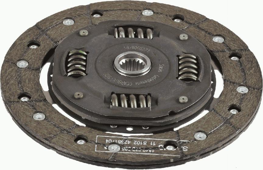 SACHS 1878 005 271 - Kupplungsscheibe alexcarstop-ersatzteile.com