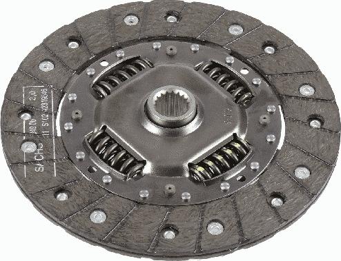 SACHS 1878 002 521 - Kupplungsscheibe alexcarstop-ersatzteile.com