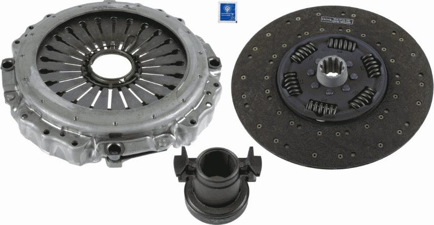 SACHS 3 400 122 901 - Kupplungssatz alexcarstop-ersatzteile.com