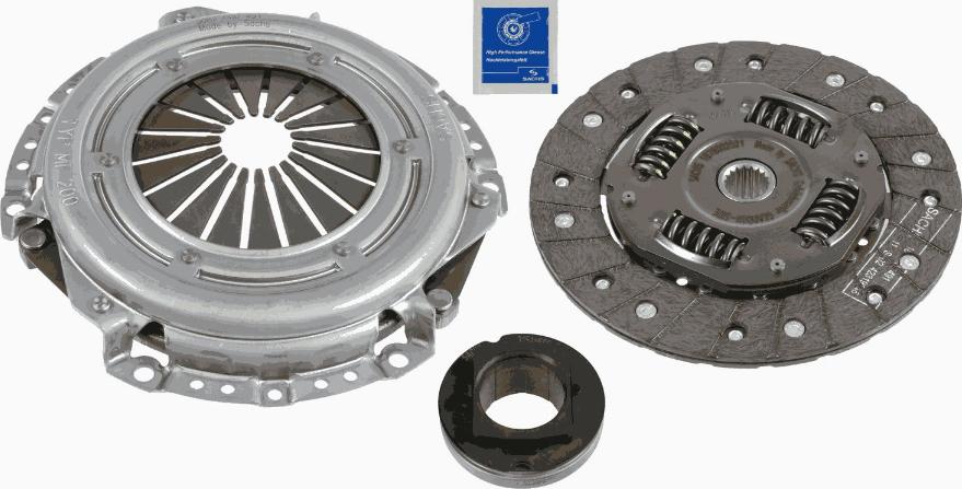 SACHS 3 000 951 012 - Kupplungssatz alexcarstop-ersatzteile.com