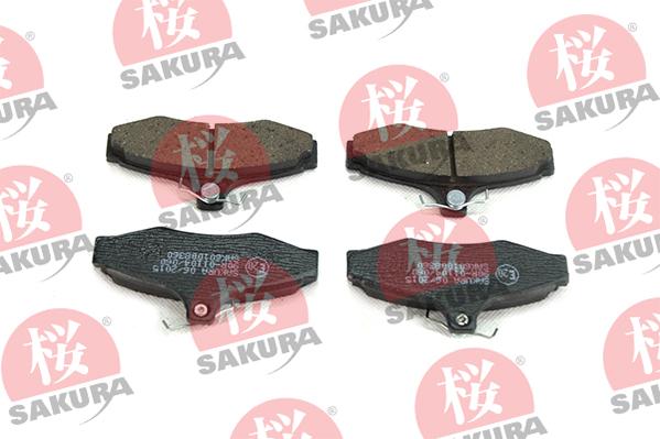 SAKURA 601-00-8360 - Bremsbelagsatz, Scheibenbremse alexcarstop-ersatzteile.com