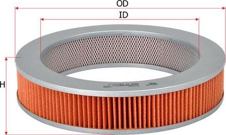 SAKURA Automotive A-1702 - Luftfilter alexcarstop-ersatzteile.com