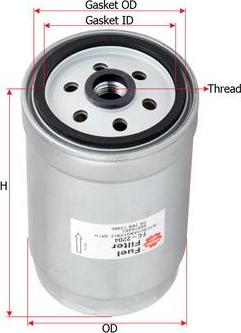 SAKURA Automotive FC-2204 - Kraftstofffilter alexcarstop-ersatzteile.com