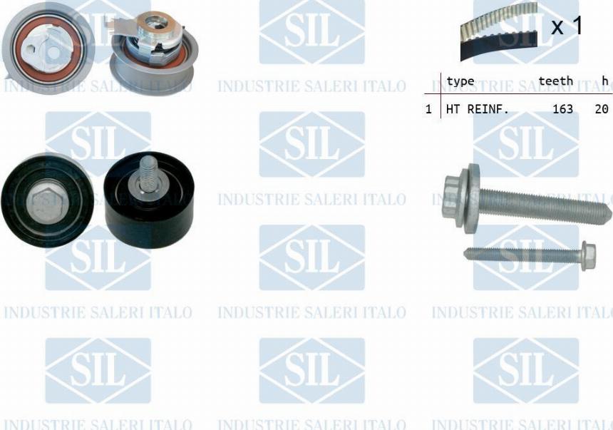 Saleri SIL TK1495 - Zahnriemensatz alexcarstop-ersatzteile.com