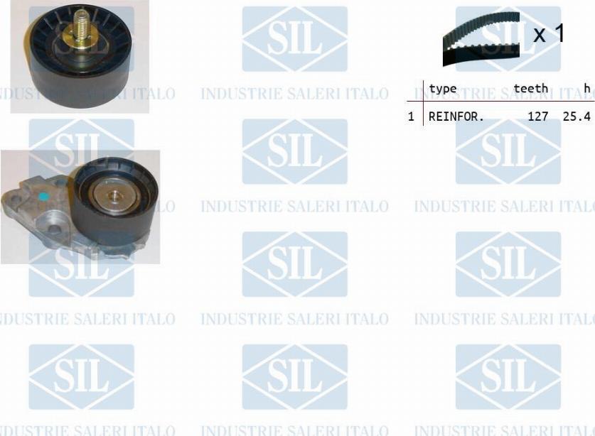 Saleri SIL TK1035 - Zahnriemensatz alexcarstop-ersatzteile.com