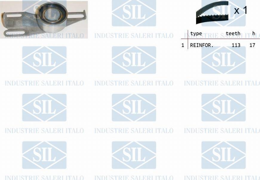 Saleri SIL TK1169 - Zahnriemensatz alexcarstop-ersatzteile.com