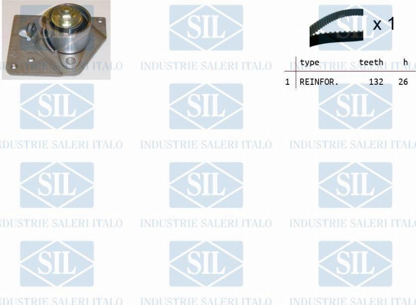 Saleri SIL TK1113 - Zahnriemensatz alexcarstop-ersatzteile.com