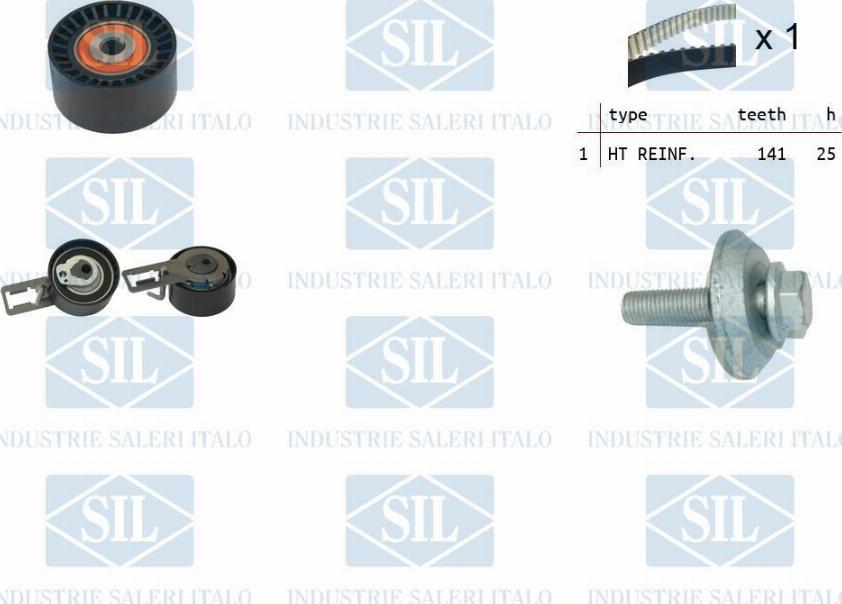 Saleri SIL TK1368 - Zahnriemensatz alexcarstop-ersatzteile.com