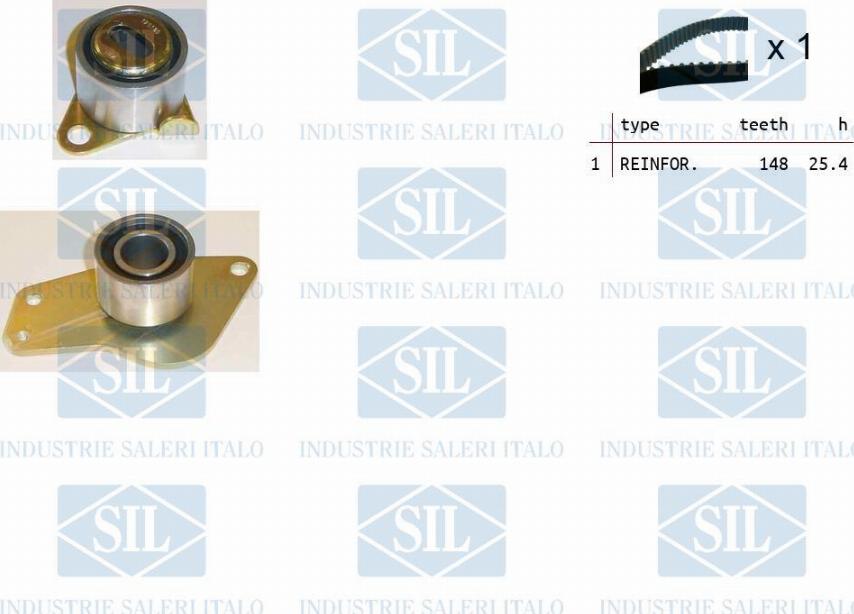 Saleri SIL TK1247 - Zahnriemensatz alexcarstop-ersatzteile.com