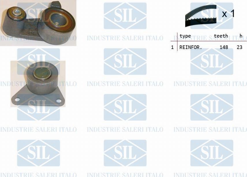 Saleri SIL TK1213 - Zahnriemensatz alexcarstop-ersatzteile.com