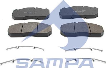 Sampa 096.602 - Bremsbelagsatz, Scheibenbremse alexcarstop-ersatzteile.com