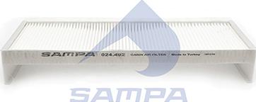 Sampa 024.492 - Filter, Innenraumluft alexcarstop-ersatzteile.com