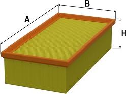 SAMPIYON FILTER CP 0054 - Luftfilter alexcarstop-ersatzteile.com